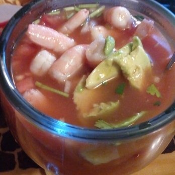 Huertas Restaurant - Shrimp cocktail - Seafood Near Me - Indio, California