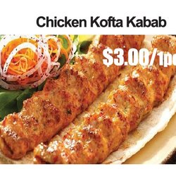 Zaki halal food - Serves with white sauce, hot sauce, green sauce,BBQ sauce.