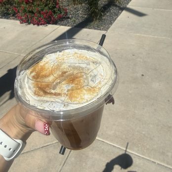 The District Coffee House - 12 oz cold brew with vanilla & soft top. I personally added raw sugar on top at their self help station. - Music Venues Near Me - Boise, Idaho The District Coffee House - 12 oz cold brew with vanilla & soft top. I personally added raw sugar on top at their self help station. - Music Venues Near Me - Boise, Idaho