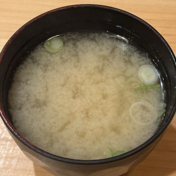 Live Sushi Bar - Miso soup - Sushi Bars Near Me - San Francisco, California