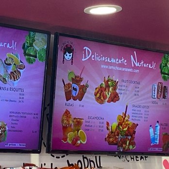 Michoacan A Pedir De Boca - Menu - Ice Cream & Frozen Yogurt Near Me - Upland, California Michoacan A Pedir De Boca - Menu - Ice Cream & Frozen Yogurt Near Me - Upland, California