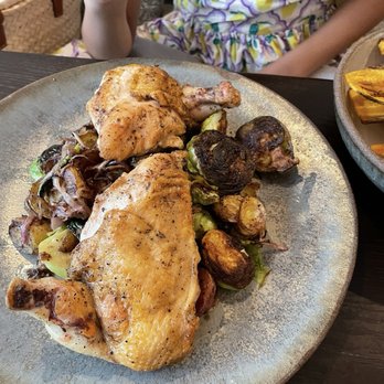 The Easterly - Daughter's allergy safe chicken plate - Seafood Near Me - St. Thomas, Virgin Islands