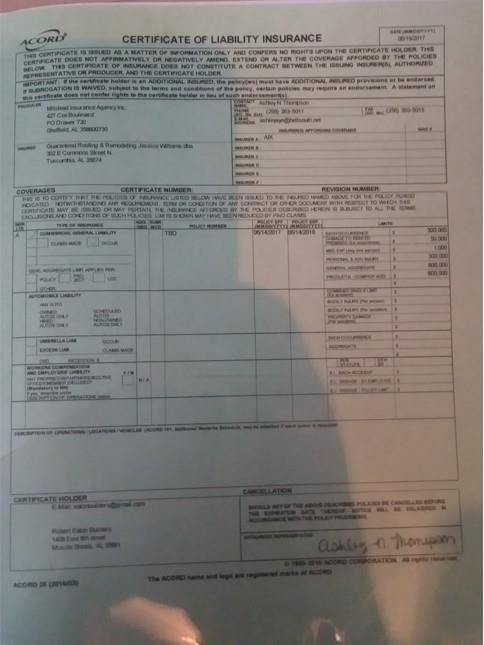 Slide of Guaranteed Roofing & Remodeling