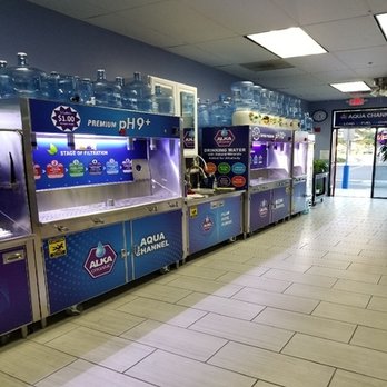 Alkanex - a row of soda machines in a store - Water Stores Near Me - Westminster, California Alkanex - a row of soda machines in a store - Water Stores Near Me - Westminster, California