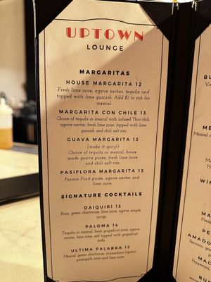 Menu photo 3 Uptown Lounge Santa Barbara, CA Menu photo 3 Uptown Lounge Santa Barbara, CA
