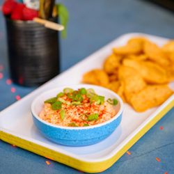 W XYZ Bar - Pimento Cheese Dip with Frito Scoops