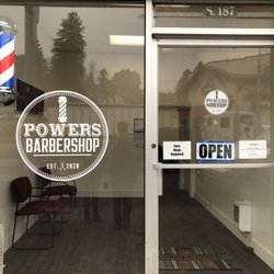 Powers Barbershop - Front of the Building