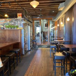 Double Mountain - Brewery on the right side of the dining