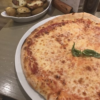 Strada - Margherita pizza with side of roasted potatoes. Again, take a pass. - Italian Near Me - Gt Lon, XGL