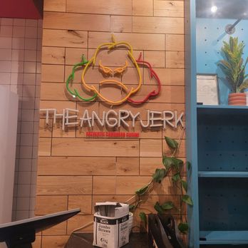The Angry Jerk - Sign inside - Caribbean Near Me - Washington, DC, District of Columbia The Angry Jerk - Sign inside - Caribbean Near Me - Washington, DC, District of Columbia