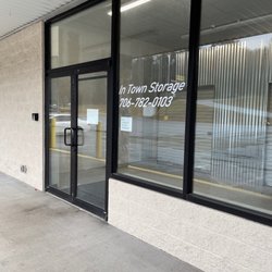 In Town Storage - You'll get a code to enter.