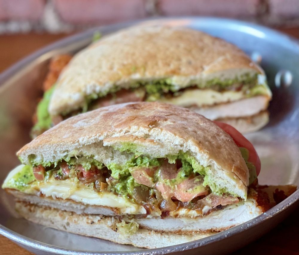 Food from AJ's Burgers