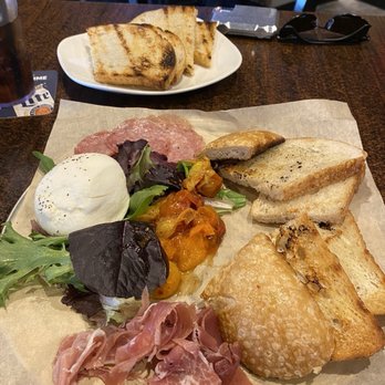 Social House Kitchen and Bar - Burrata board a favorite if ours. With a side order of bread. - Burgers Near Me - Bakersfield, California Social House Kitchen and Bar - Burrata board a favorite if ours. With a side order of bread. - Burgers Near Me - Bakersfield, California
