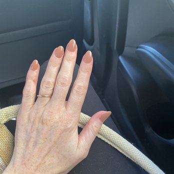 Spa Dabin Old town - right after I got them done - Nail Salons Near Me - Chicago, Illinois