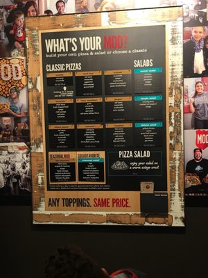 Menu photo 2 MOD Pizza Park City, UT