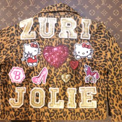 Zuri Jolie Boutique - Custom Jacket made at Zuri Jolie Boutique! Age size chart 2-10 years.