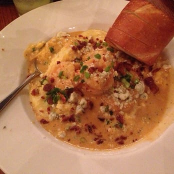 Mayfel's - Shrimp and grits with bacon. - Southern Near Me - Asheville, North Carolina Mayfel's - Shrimp and grits with bacon. - Southern Near Me - Asheville, North Carolina