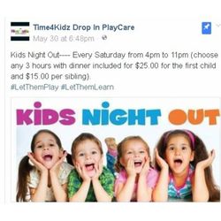 Time4Kidz-Lynnwood - Van available for pick up from schools. Kids Night out, preschool. Only drop in daycare in the area. Amazing @Time4kidz