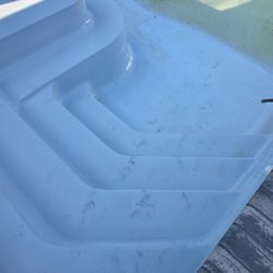 Pool and Deck Concepts - Black shoe prints all over pool when "finished".