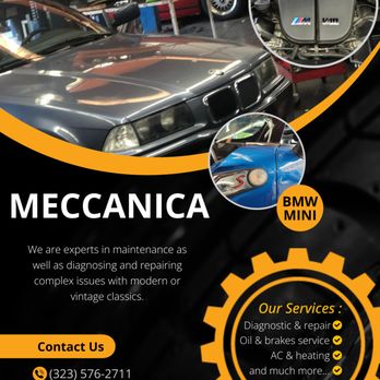 Meccanica - Auto Repair Near Me - Los Angeles, California Meccanica - Auto Repair Near Me - Los Angeles, California