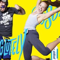 FemTribe - Coach Peterson & Erin at the IDEA fitness and nutrition expo in LA. We had no fun... Obviously.