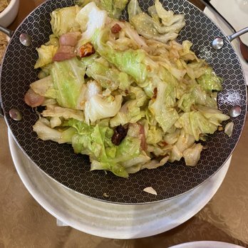 Peter Chang - 48. Stir-Fried Cabbage with Bacon - Asian Fusion Near Me - Glen Allen, Virginia
