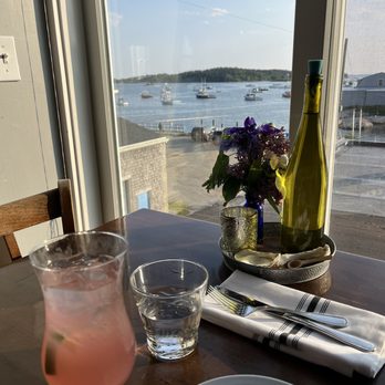 Fin & Fern - View from upstairs dining area - Salad Near Me - Stonington, Maine Fin & Fern - View from upstairs dining area - Salad Near Me - Stonington, Maine