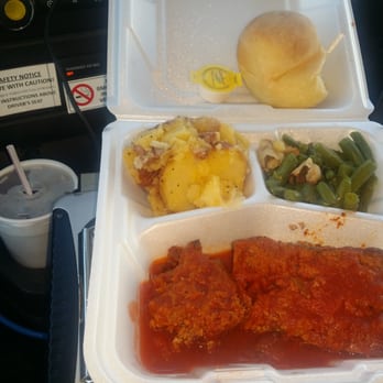 The Lunch Box - Meatloaf togo plate. - Burgers Near Me - Seguin, Texas The Lunch Box - Meatloaf togo plate. - Burgers Near Me - Seguin, Texas