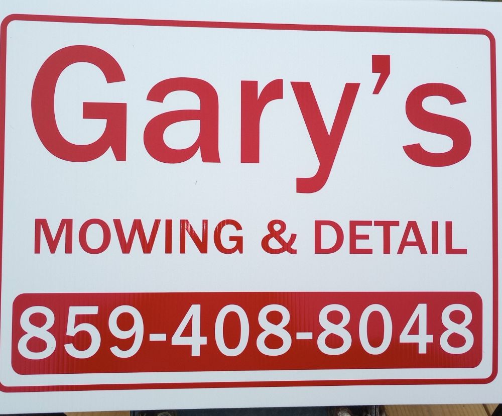 GARY’S MOWING Updated March 2024 Request a Quote Winchester