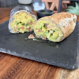 Avocado humus wrap Avocado humus wrap
