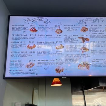 Waffle Love - Midvale - Menu 2 of 2. - Waffles Near Me - Midvale, Utah