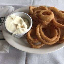 Burlington Country Club - Onion Rings and mayo