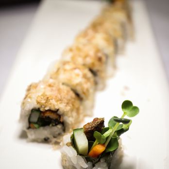 Sushi Chef Institute - Salmon Skin with micro greens - Cooking Schools Near Me - Torrance, California Sushi Chef Institute - Salmon Skin with micro greens - Cooking Schools Near Me - Torrance, California