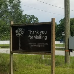 Lake Frances Nature Preserve - Main sign