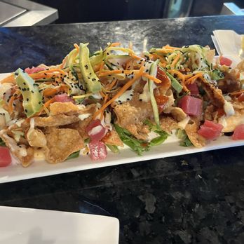 Water Street Grille - Ahi Tuna Nachos* - Seafood Near Me - Yorktown, Virginia Water Street Grille - Ahi Tuna Nachos* - Seafood Near Me - Yorktown, Virginia