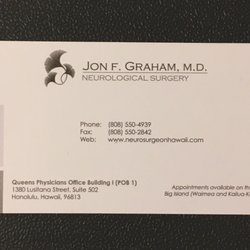 Jon F Graham, MD - Integrity Spine & Orthopedics - Suite 502