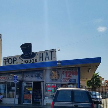 Top Hat Liquor - a top hat on top of the building - Beer, Wine & Spirits Near Me - Pomona, California Top Hat Liquor - a top hat on top of the building - Beer, Wine & Spirits Near Me - Pomona, California
