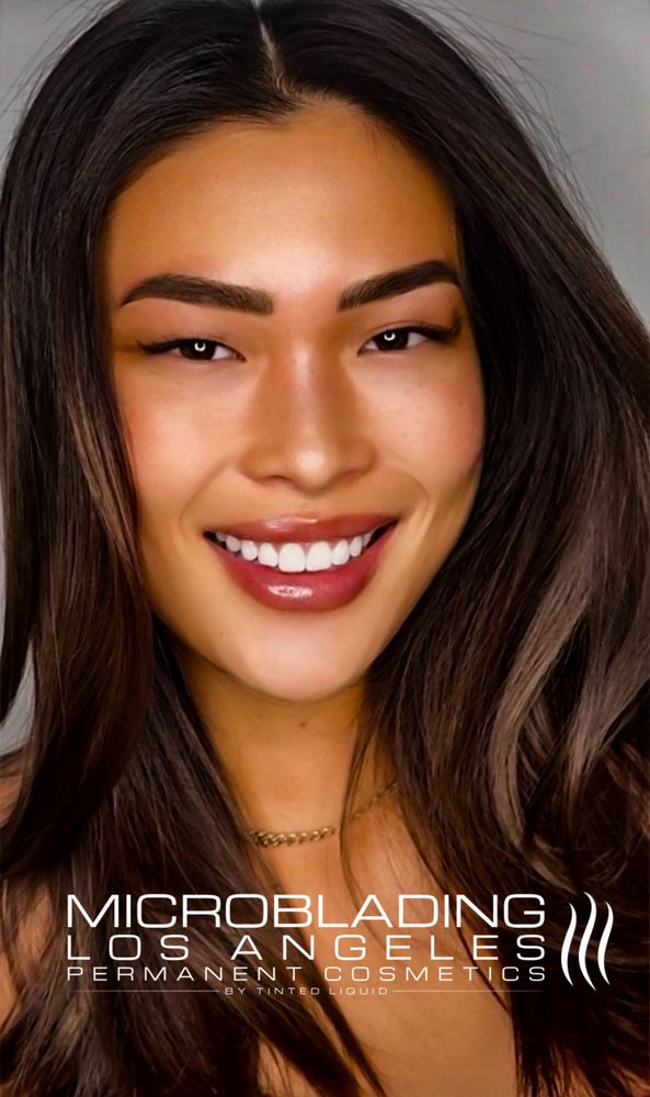 Microblading Los Angeles by Tinted Liquid Logo