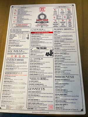 Menu photo 6 Sammy J's Grill & Bar Maple Ridge, BC