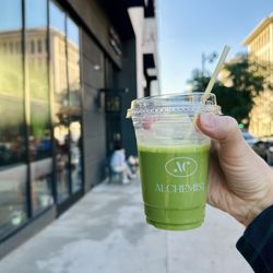 Lavender Matcha Latte! So good!
