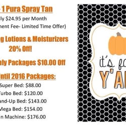 Paradise Cove Tanning Salon - THEY ALWAYS HAVE SOME TYPE OF MONTHLY SPECIAL!!