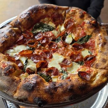 Folks Pizzeria - Salame Calabrese - Pizza Near Me - Costa Mesa, California