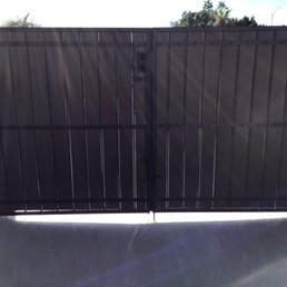 Back side of our new double-sided gates, with soft spring close.