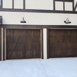 The white trim around the doors was supposed to be brown.