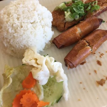 Noodle City - Com tau hu ky gia gio - rice with shrimp paste/loaf with egg rolls - Vietnamese Near Me - Monterey Park, California Noodle City - Com tau hu ky gia gio - rice with shrimp paste/loaf with egg rolls - Vietnamese Near Me - Monterey Park, California