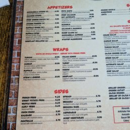 Menu Menu