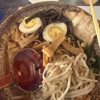 Yoshiharu Ramen - You see what you see a "tonkatsu" with just plain hard boiled egg. - Ramen Near Me - Chino, California Yoshiharu Ramen - You see what you see a "tonkatsu" with just plain hard boiled egg. - Ramen Near Me - Chino, California