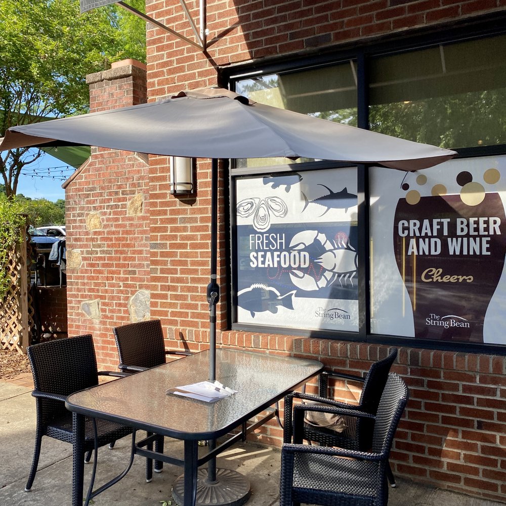 The String Bean - outside seating at front door/street - Beer, Wine & Spirits Near Me - Belmont, North Carolina The String Bean - outside seating at front door/street - Beer, Wine & Spirits Near Me - Belmont, North Carolina