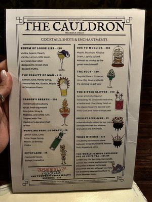 Menu photo 5 The Cauldron Pub Edinburgh, EDH Menu photo 5 The Cauldron Pub Edinburgh, EDH
