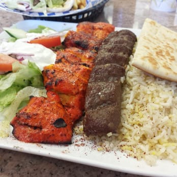 Saffron Grill - Koobideh & chicken combo - Mediterranean Near Me - Newark, California